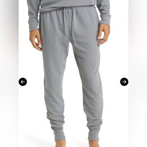 Tommy John Waffle Knit Lounge Pants in Quiet Shade Size Large